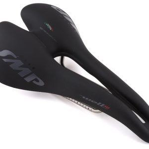 Selle SMP Well M1 Saddle (Black) (FeC30 Rails) (163mm)