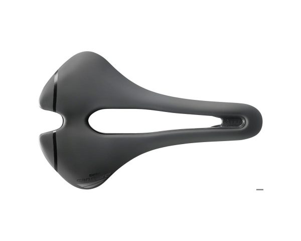 Selle San Marco Aspide Short Sport Saddle (Black) (Carbon Steel) (L3) (155mm)