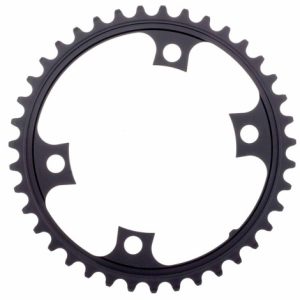 Shimano 105 5800 Chainrings - 11 Speed - Black / 34 / 4 Arm, 110mm