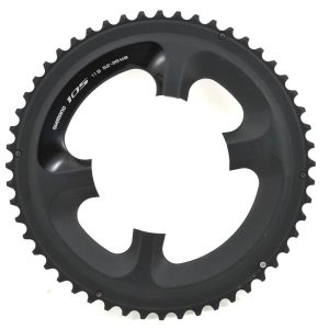 Shimano 105 FC-5800-L Chainrings (Black) (2 x 11 Speed) (110mm BCD) (Outer) (52T)