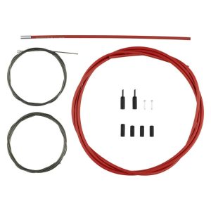 Shimano 105 R7000 Road Optislick Derailleur Cable & Housing Set (Red) (1.2mm) (1800/2100mm)