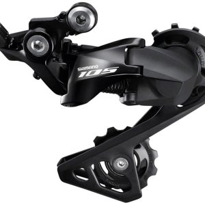 Shimano 105 RD-R7000 Rear Derailleur (Black) (11 Speed) (Short Cage) (SS) (Shadow)