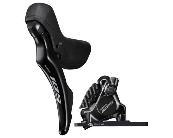 Shimano 105 ST-R7120 Hydraulic Disc Brake/Shift Lever Kit (Black) (Left) (Flat Mount) (2x) (Caliper