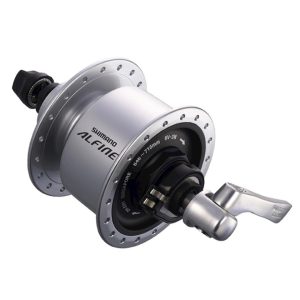 Shimano Alfine DH-S501 Dynamo Front Disc Hub (Silver) (Centerlock) (QR x 100mm) (32H)