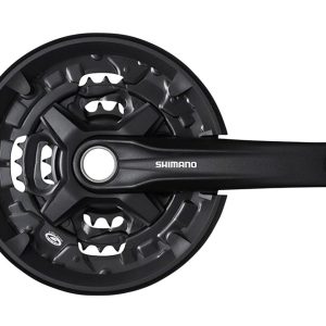 Shimano Altus FC-MT210-3 Crankset (Black) (9 Speed) (50mm Chainline) (24mm Spindle) (175mm) (40/30/2