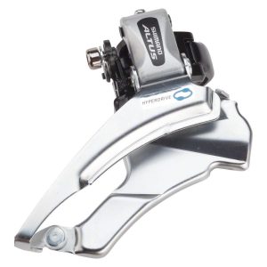 Shimano Altus FD-M313-6 Front Derailleur (3 x 7/8 Speed) (28.6/31.8/34.9mm) (Down Swing) (Dual Pull)