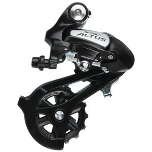 Shimano | Altus Rd-M310 7/8 Speed Rear Derailleur | Black | Long Cage, 7/8 Speed