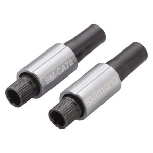 Shimano CA70 In-line Shift Cable Adjusters (Silver/Black) (2)