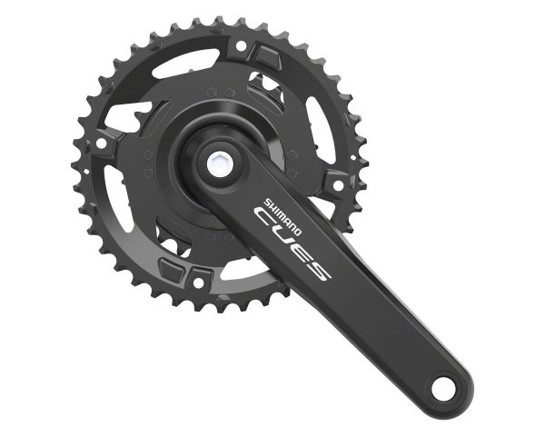 Shimano CUES FC-U4000-2 Crankset w/Chainrings (Black) (2 x 9/10/11) (170mm) (40/26T) (Square Taper)