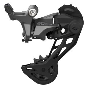 Shimano CUES RD-U6020 Rear Derailleur (Black) (2 x 10 Speed) (Long Cage) (SGS) (Shadow)