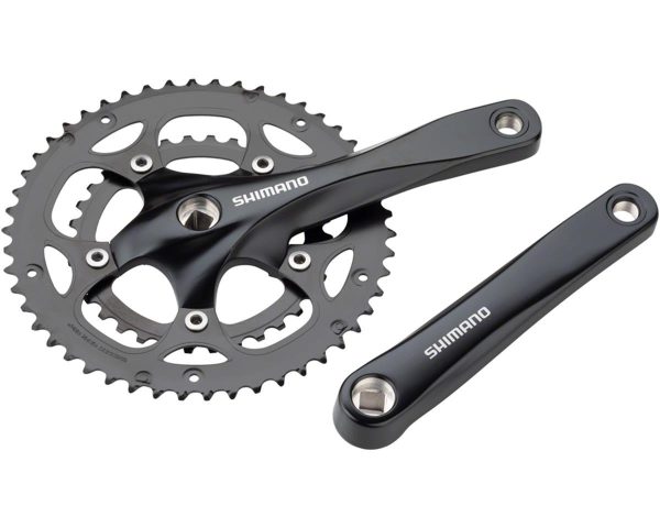 Shimano Claris FC-RS200 Crankset (Black) (8 Speed) (Square Taper JIS Spindle) (175mm) (50/34T)