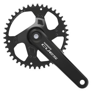 Shimano Cues FC-U4000 Crankset w/ Chainring (Black) (1 x 9/10/11 Speed) (170mm) (42T) (Square Taper)