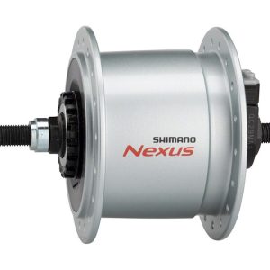 Shimano DH-C60003 36H Dynamo Hub (Silver) (Front) (Roller Brake)