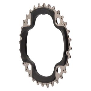 Shimano Deore LX T671 Chainring (Black) (3 x 10 Speed) (64/104mm BCD) (Middle) (32T)