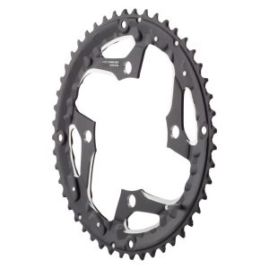 Shimano Deore LX T671 Chainring (Black) (3 x 10 Speed) (64/104mm BCD) (Outer) (48T)