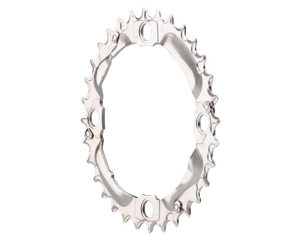 Shimano Deore M532 Chainrings (Black/Silver) (3 x 9 Speed) (Middle) (104mm BCD) (32T)