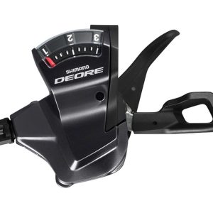 Shimano Deore SL-T6000 Trigger Shifter w/Optical Gear Display (Black) (Left) (Clamp Mount) (3x)