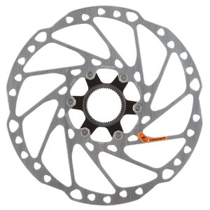 Shimano Deore SM-RT64 Disc Brake Rotor (Silver) (Centerlock) (203mm)