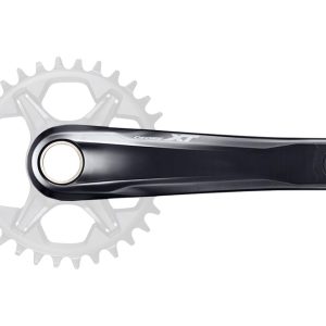 Shimano Deore XT FC-M8100-1 Crankset (Black) (1 x 12 Speed) (Direct Mount) (Hollowtech II) (165mm) (