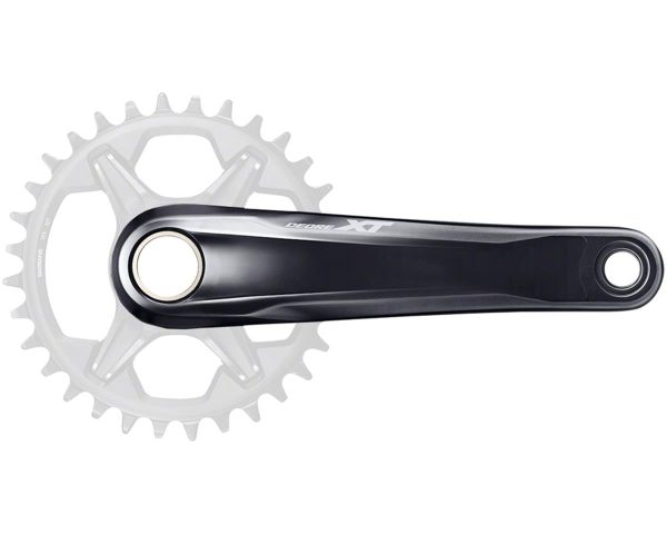 Shimano Deore XT FC-M8100-1 Crankset (Black) (1 x 12 Speed) (Direct Mount) (Hollowtech II) (165mm) (