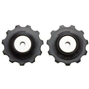 Shimano Deore/105 Jockey Wheel Set - Black / 9-10 Speed