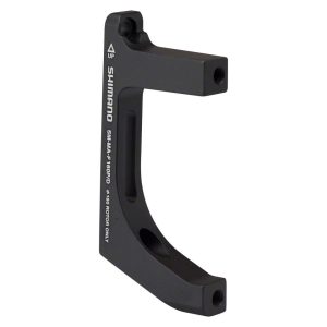 Shimano Disc Brake Adapters (Black) (F160P/D) (Flat Mount) (160mm Front)