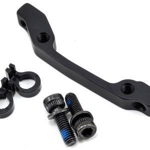 Shimano Disc Brake Adapters (Black) (F160P/S) (IS Mount) (160mm Front)