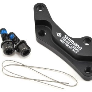 Shimano Disc Brake Adapters (Black) (For IS Caliper) (F203S/S) (IS to IS) (203mm Front)