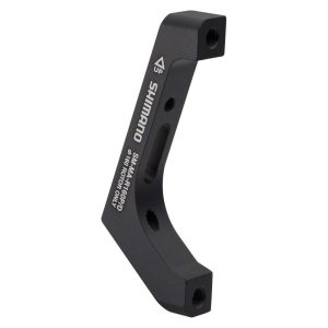 Shimano Disc Brake Adapters (Black) (R160P/D) (Flat Mount) (160mm Rear)