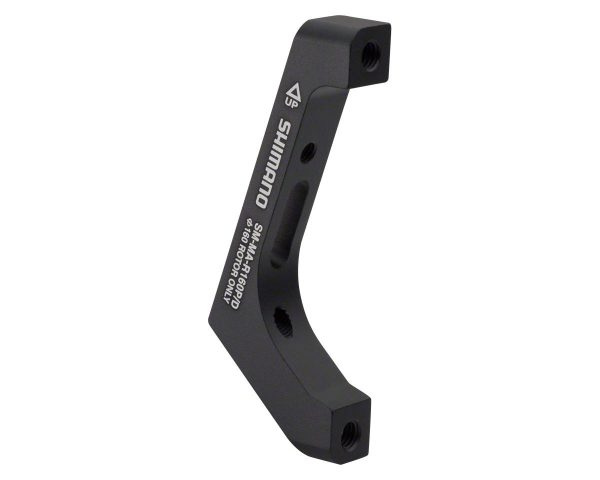 Shimano Disc Brake Adapters (Black) (R160P/D) (Flat Mount) (160mm Rear)