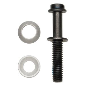 Shimano Disc Brake Caliper Fixing Bolts (Black) (36.3mm) (w/ Adjusting Washer)