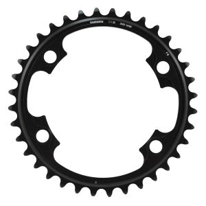 Shimano Dura-Ace FC-9000 Chainrings (Black/Silver) (2 x 11 Speed) (110mm BCD) (Inner) (36T)