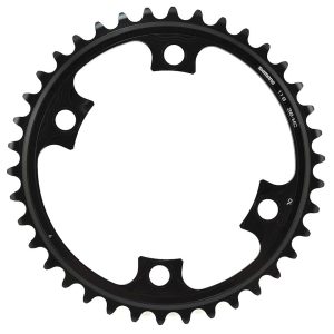 Shimano Dura-Ace FC-9000 Chainrings (Black/Silver) (2 x 11 Speed) (110mm BCD) (Inner) (38T)