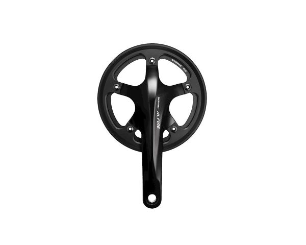 Shimano FC-S501 Alfine Crankset (Black) (8 Speed) (170mm) (39T) (Includes BSA Bottom Bracket)