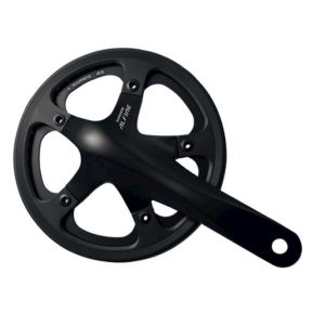 Shimano FC-S501 Alfine Crankset (Black) (8 Speed) (170mm) (45T) (Includes BSA Bottom Bracket)