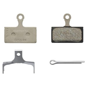 Shimano G05S-RX Disc Brake Pads - Resin - Steel / Resin