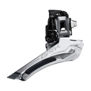 Shimano GRX 810 Front Derailleur - 11 Speed - Black / Braze On / 11 Speed