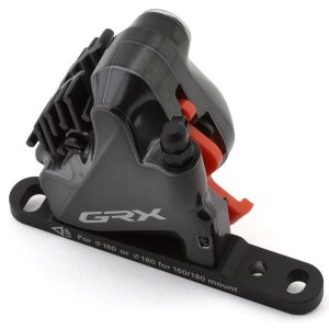 Shimano GRX BR-RX810 Disc Brake Caliper (Grey) (Hydraulic) (Front) (Flat Mount)