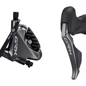 Shimano GRX Di2 ST-RX815 Hydraulic Disc Brake/Shift Lever Kit (Black) (Left) (Flat Mount) (2x) (Cali