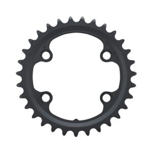 Shimano GRX FC-RX810-2 11 Speed Chainrings - Black / 31 / 11 Speed / Inner