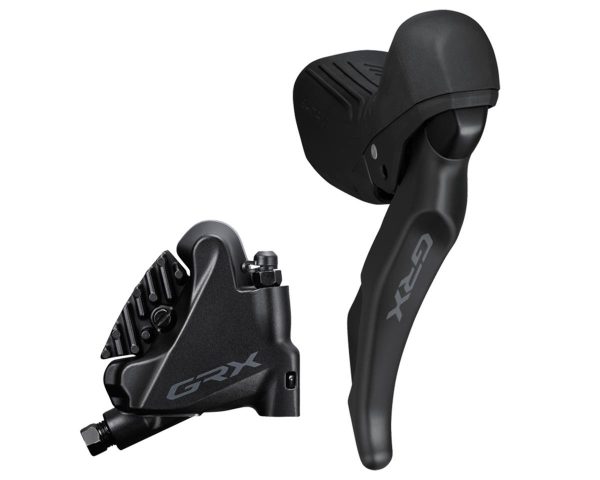 Shimano GRX RX610 Brake/Shift Lever Kit (Black) (Flat Mount) (Right) (12 Speed) (BR-RX400 Caliper In