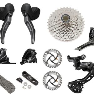 Shimano GRX RX800 Gravel Groupset (Black) (2 x 12 Speed) (11-36T)