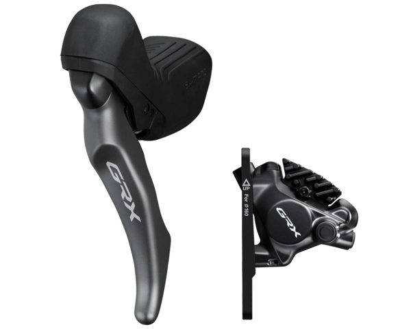 Shimano GRX RX820 Brake/Shift Lever Kit (Black) (Flat Mount) (Left) (Brake Only) (Caliper Included)