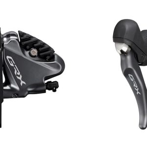 Shimano GRX ST-RX810 Hydraulic Disc Brake/Shift Lever Kit (Black) (Left) (Flat Mount) (Dropper Post