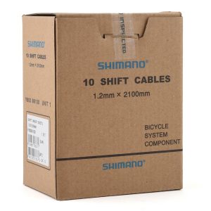 Shimano Inner Shift/Derailleur Cable (For Shimano/SRAM) (Steel) (1.2mm) (2100mm) (10 Pack)