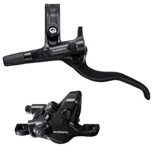 Shimano MT410 2-Piston Hydraulic Disc Brake Set (Black) (Resin Pad) (Post Mount) (Left) (Caliper Inc