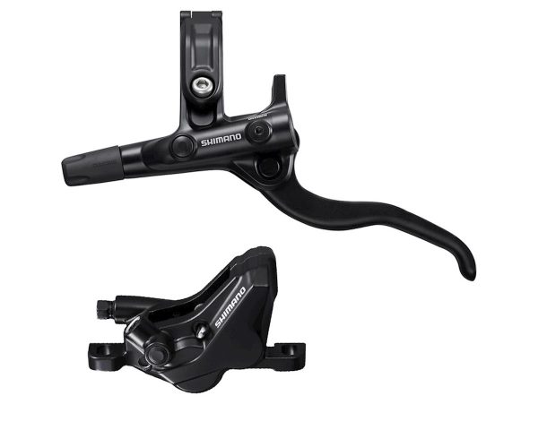 Shimano MT420 4-Piston Hydraulic Disc Brake Set (Black) (Metal Pad) (Post Mount) (Left) (Caliper Inc