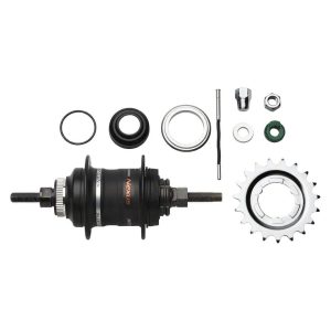 Shimano Nexus SG-3D55 Internally Geared Disc Brake Rear Hub Kit (Black) (Internal 3 Speed) (3/8" x 1