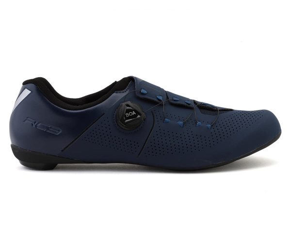 Shimano RC3 Road Bike Shoes (Navy) (42) (SH-RC302)