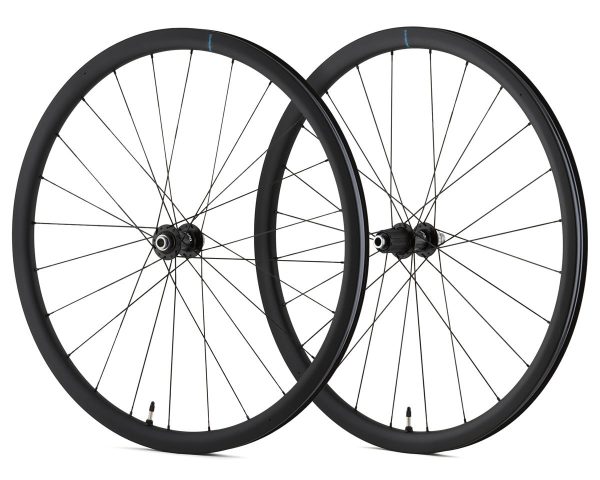 Shimano RS710 C32 Carbon Wheelset (Black) (Shimano HG 11/12) (700c) (Centerlock) (Tubeless)